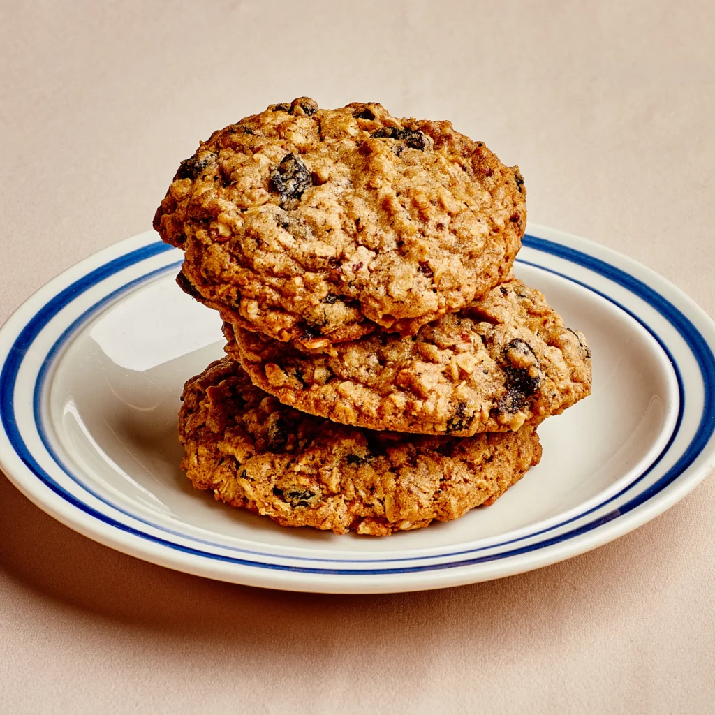 Oatmeals cookie : healthy dessert